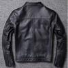 Genuine Leather Biker Motorcycle Business Cowhide Leather Winter Sheepskin Lambskin Leather Size [NBLL] Men's Jacket, Jacket, Coat, Jacket, Coat,