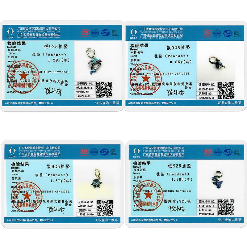 Blue Charm Bead Pendant 925 Silver Whale Shark Dolphin Snowflake Starry Sky Eye Charm fit Original Bracelet DIY Jewelry