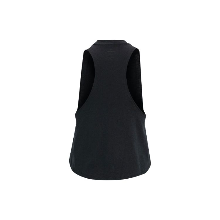 Under Armour Johnson Series Letter Lightning Print Knit Tank Top Women Tops Black 1377760-001