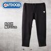 Outdoor Products Men's Warm Fleece-Lined Multi-Stretch Easy Pants, Size L, 65cm Inseam, Black