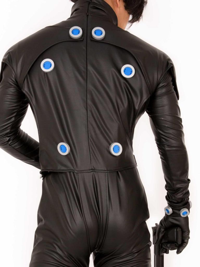 Miccostumes Herren-Anime-Charakter-Cosplay-Overall (Größe S)