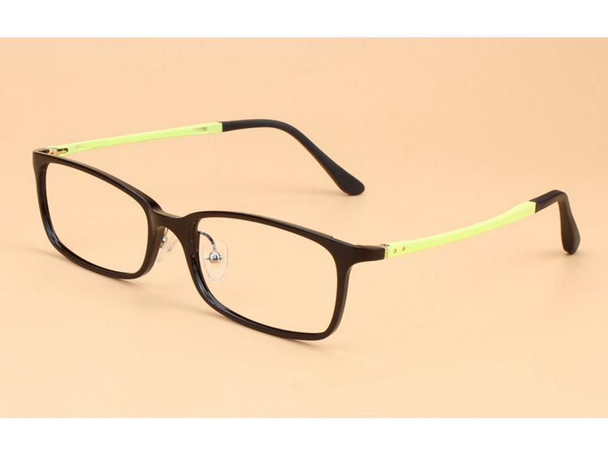 Ultralight 2050 Tungsten Carbon Steel Eyeglass Frame for Myopic Lenses - Unisex Square Design