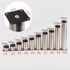 Cabinet Anti-slip Mat Sofa Level Feet Height Control Adjustable Furniture Leg Chair Fittings Round Stand