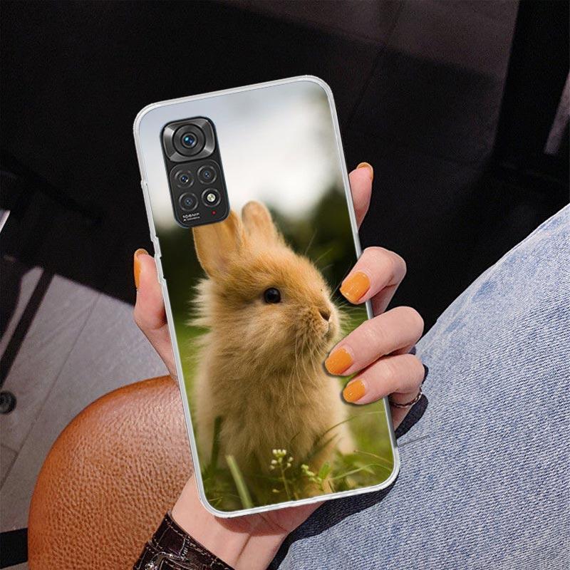 Cute Bunny Baby Rabbits Phnoe Case for Phnoe Case for Xiaomi Redmi Note 15 14 14S 13 Pro Plus 12 12S 11S 11E 10S 10 11T 5G Uniqu