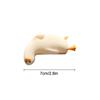Cute Duck Decorative Bookend Non-Slip Resin Book Holder for Kids Room Bookshelf Birthday Gift for Students Book Lovers