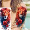 1 Blatt Realistische Fliegende Phönix Drachen Temporäre Tattoos Für Männer Frauen Erwachsene Langanhaltend Wasserdicht Temp Fake Tattoo Aufkleber