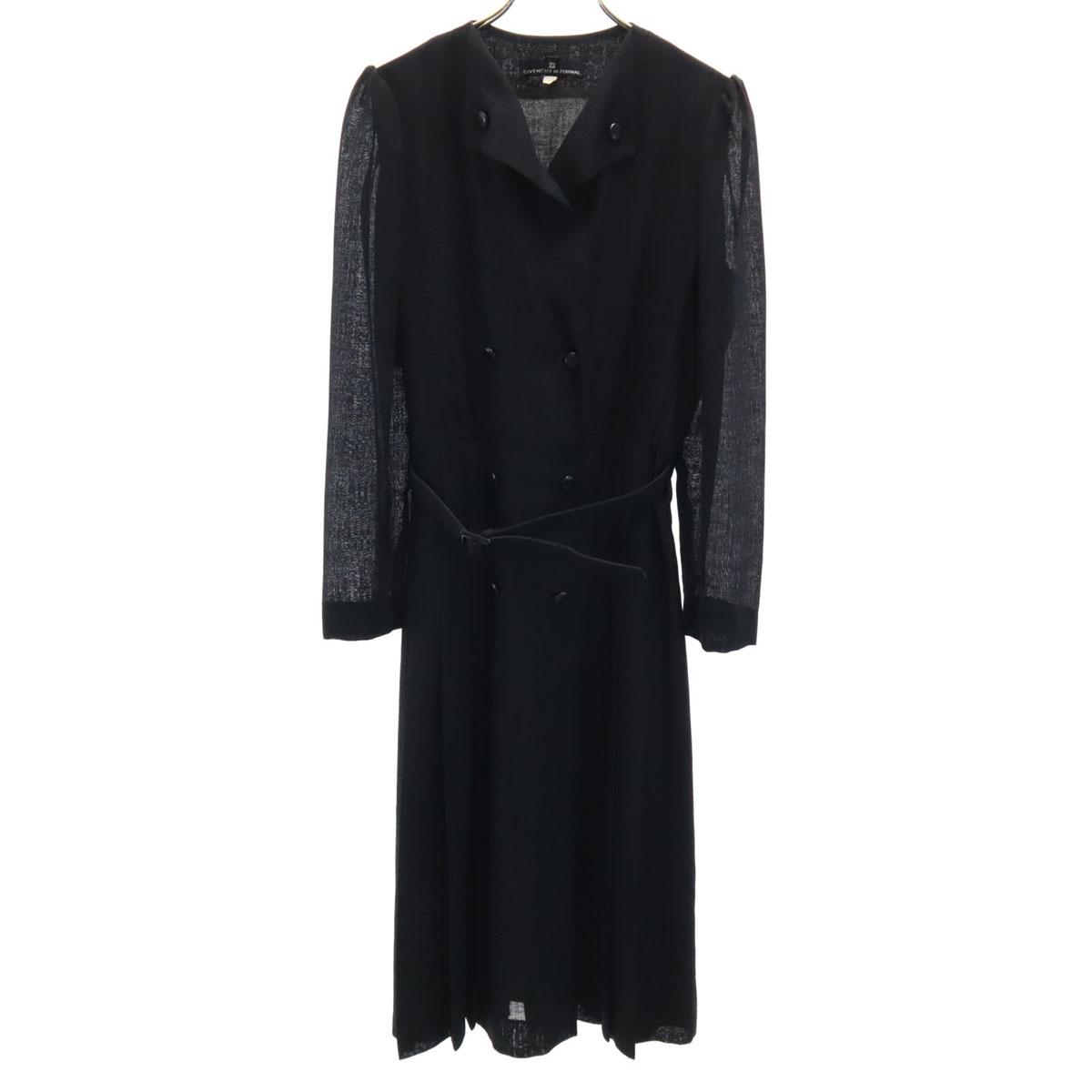 

GIVENCHY 90s Old one piece 10 black HI FORMAL Formal Women Used