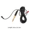 Cable Replacement Headphone Audio Cable Extension Noise Cancelling Convenient for HD230/HD250/HD250 Headphones