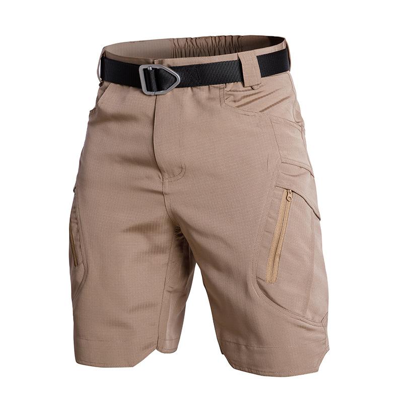 Pantalones Cortos Cargo de Verano para Hombre de Secado Rápido Ligeros Tácticos con Múltiples Bolsillos Pantalones Cortos de Pesca y Caza para Exteriores para Hombre