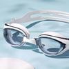 TPU Big Frame Swimming Goggles Waterproof Anti-fog Swim Eyewear Contrast Color Swim Glasses  Pool