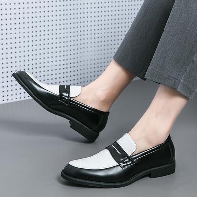 Sommer Business Herren Slipper Europäisch Amerikanisch Leicht Bequem Kleine Lederschuhe Britische Herrenschuhe Größen 38-48