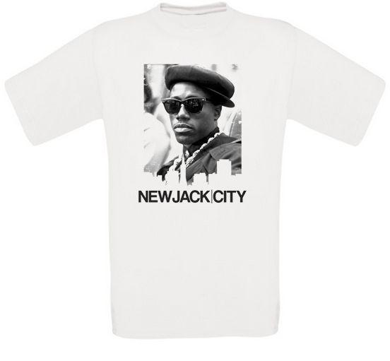 New Jack City Nino Brown Gangsta Cult Movie T-Shirt All Sizes S