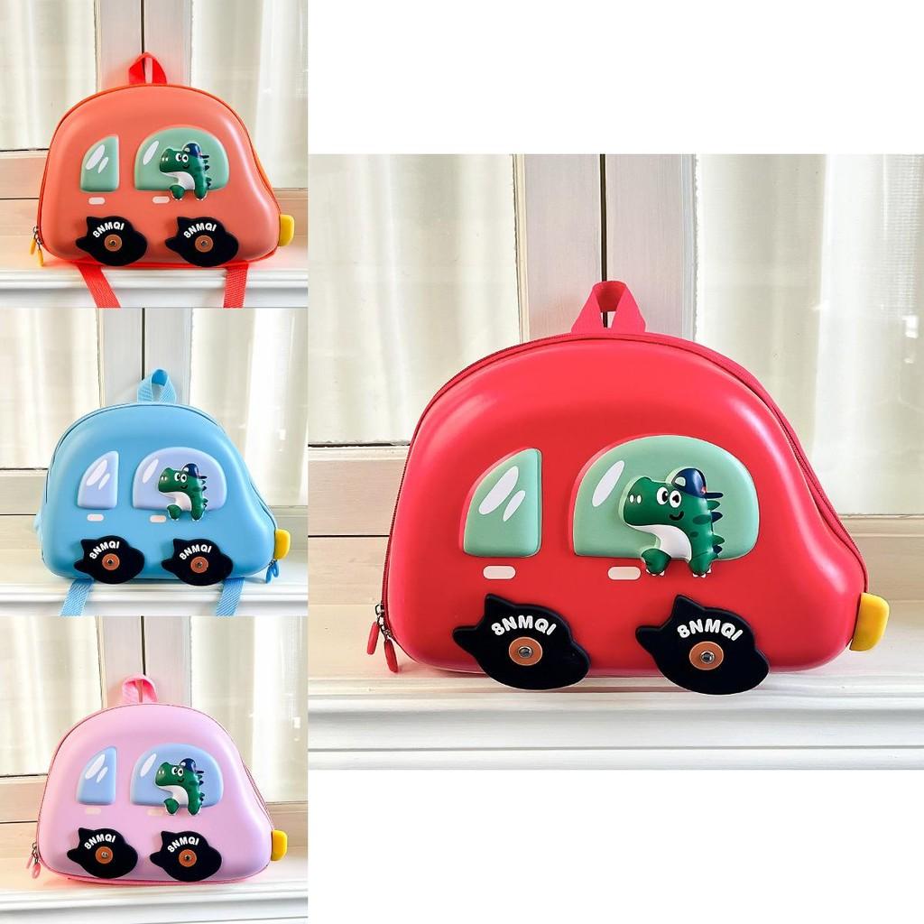 Creative Cartoon Car Design Kids Backpack For Preschool And Elementary School Use