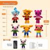 Cross-Border Plim Plim Plush Toy: Children's Educational Magician Clown Doll