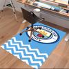 Manchester City Football Club Printed Absorbent Washable Carpet, Non-Slip Bathroom Mats, Kitchen Rugs, Yoga Mat,Living Room Entrance, Camping Picnic R