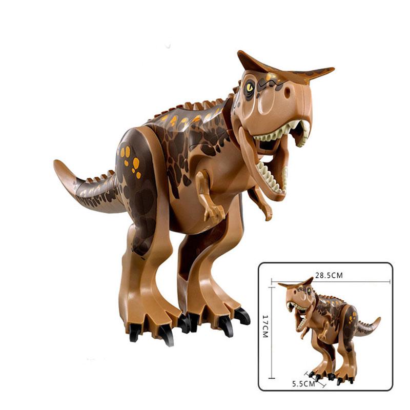 Jurassic Building Blocks World Dinosaurs Figures Bricks Baryonyx Tyrannosaurus Rex Indominus Rex I-Rex Assemble  Kids Toys