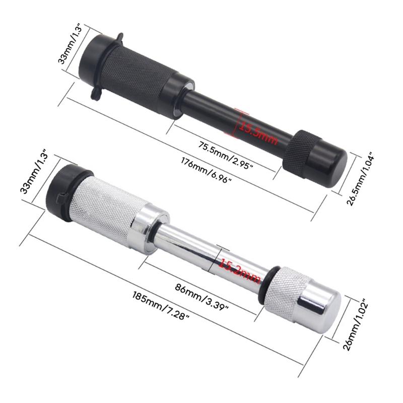 Upgraded  Trailer Hitch Lock Pin Locking Receiver Hitch Pin Anti-Theft Hitch Locking Pin Weathproof Compact-size Durable