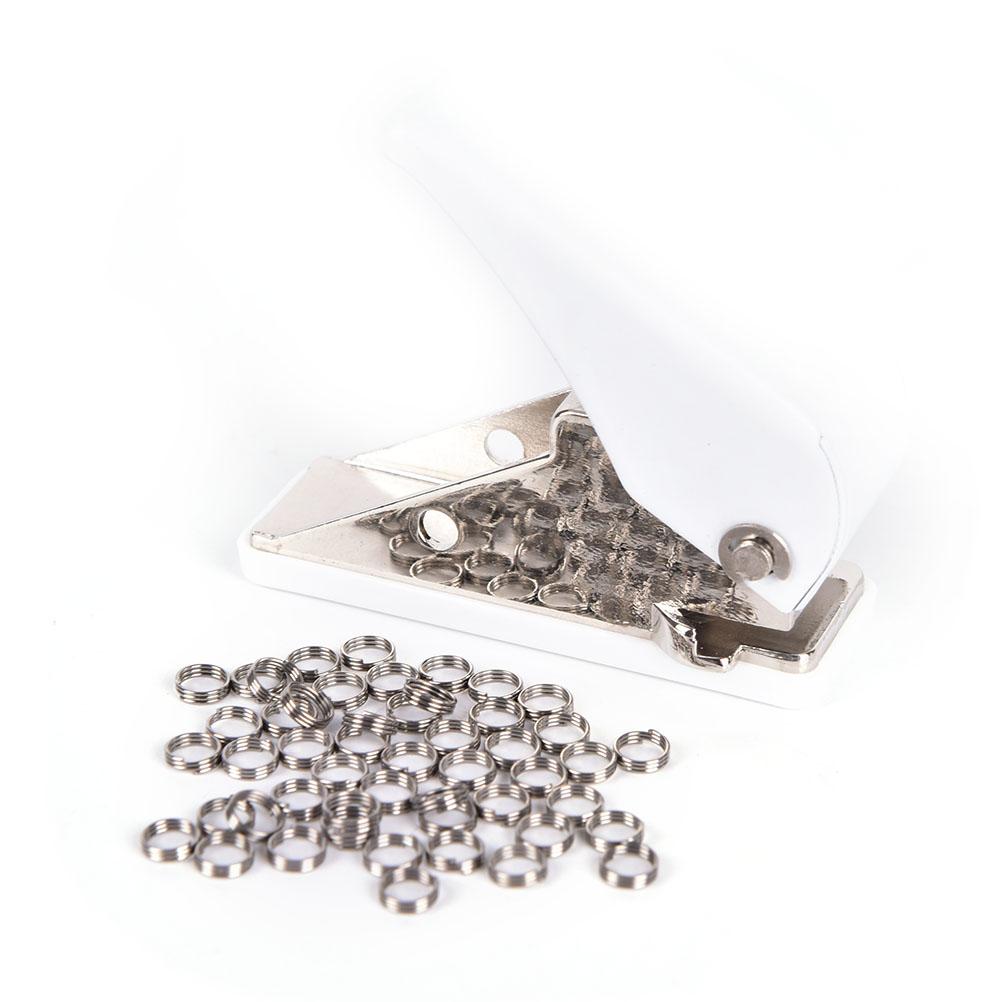 1 шт. Пуансон для металлических колец для оперения дротика из нержавеющей стали + 50 шт. Металлические кольца для хвостовиков дротиков Аксессуары для дротиков