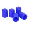 5 st Bilinsug Vakuumslanglock Silikon Väderbeständigt Vakuumslangsände för 19 mm Rör Blå