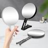 Makeup Mirror with 10x and 1x Folding Tabletop Handheld Hanging Mirror with Detachable and Clear Double-Sided Magnification, & Mirror, Handle,