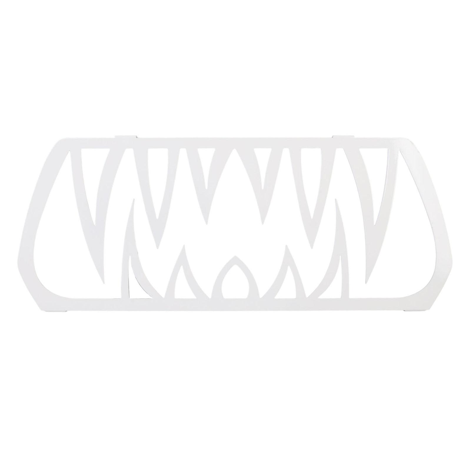 

Front Grille Teeth Insert Aluminum Powder Coated Cool Look Rustproof Long Lasting for Ryker All Models Black White белый