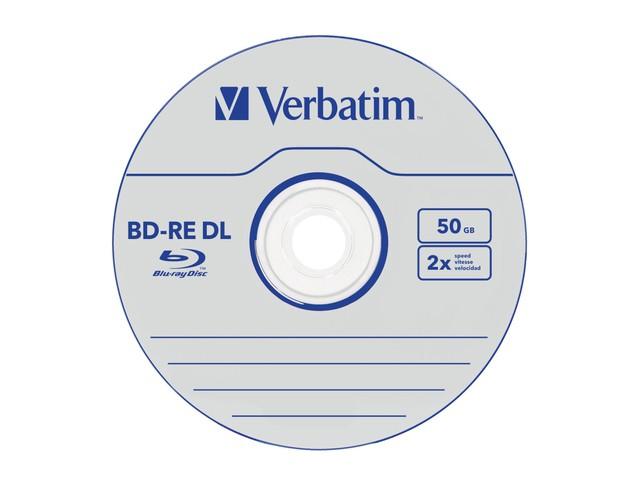 Płyty BD-RE DL Verbatim 2x 50GB (Jewel Case 5) Blu-Ray