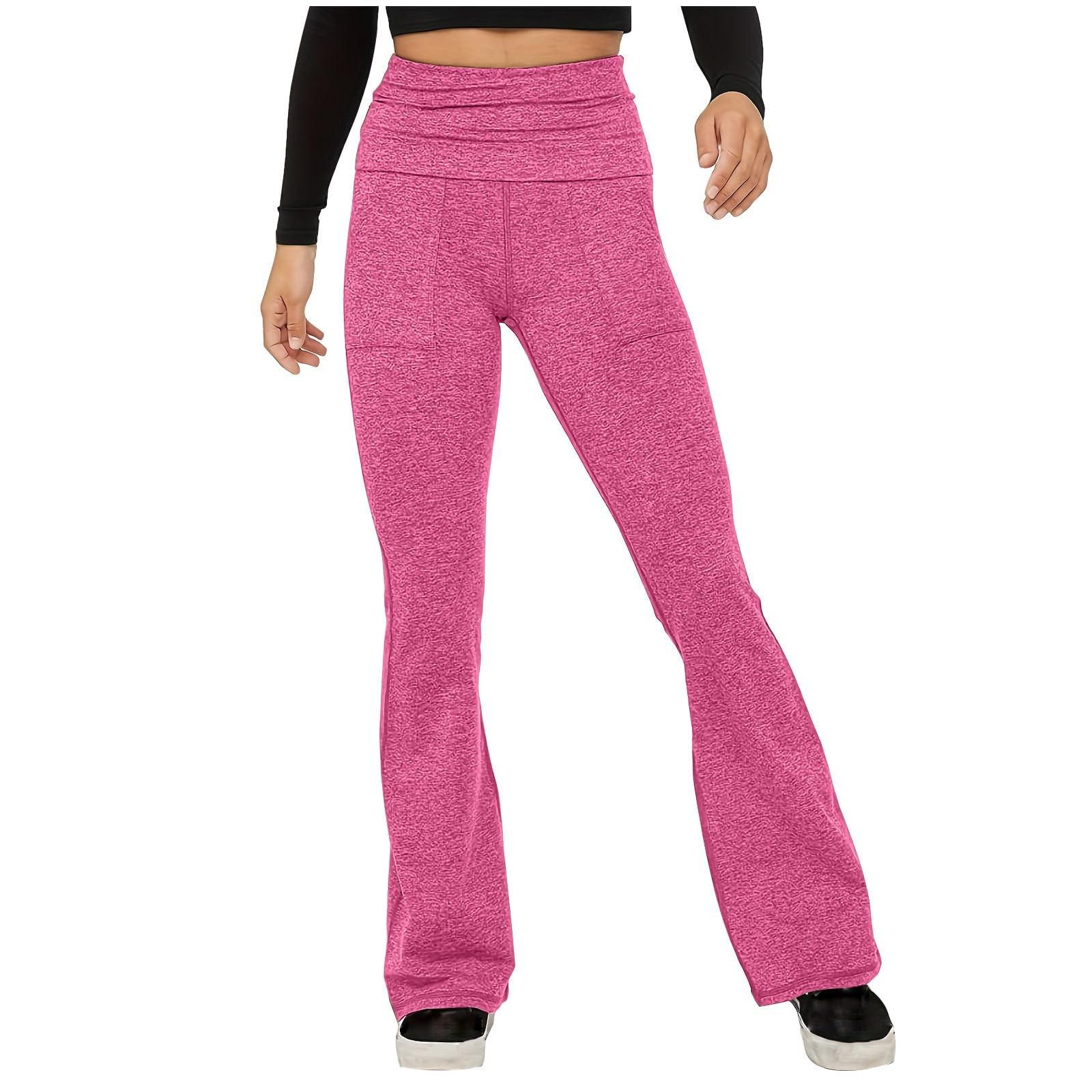 

Wide Leg Pants For Women Yoga Pants High Waist Sweatpants With Pockets Stretch Pants Comfy Workout Sports Sweatpants XXL