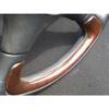 [Beautiful item! At that time!] Wood style & leather steering wheel Old car Hiso Vip GX71 Mark II Cresta GZ10 Soarer Highway Racer Y30 Y31 Gloria