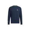 Sweatshirts Men's Dark Blue Crew Neck Moderate Regular HG5789