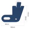 Bruce & Shark Tow Hook for New Jimny JB64 JB74 Jimny Sierra - Exterior Parts, Rear Tow Hook, Rear Trailer Hook, Compatible with Original Bumper, Off-R