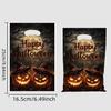 Halloween Pumpkin Candy Bags With Glitter Film For Childrens Trick Or Treat Parties