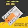 10pcs Accurate Car Tyre Tire Tread Depth Gauge Convenient Tread Thickness Ruler  Professional
