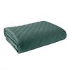 VELVI Emerald Green Decorative Bedspread 170x210cm - Velvet Elegance In Your Bedroom