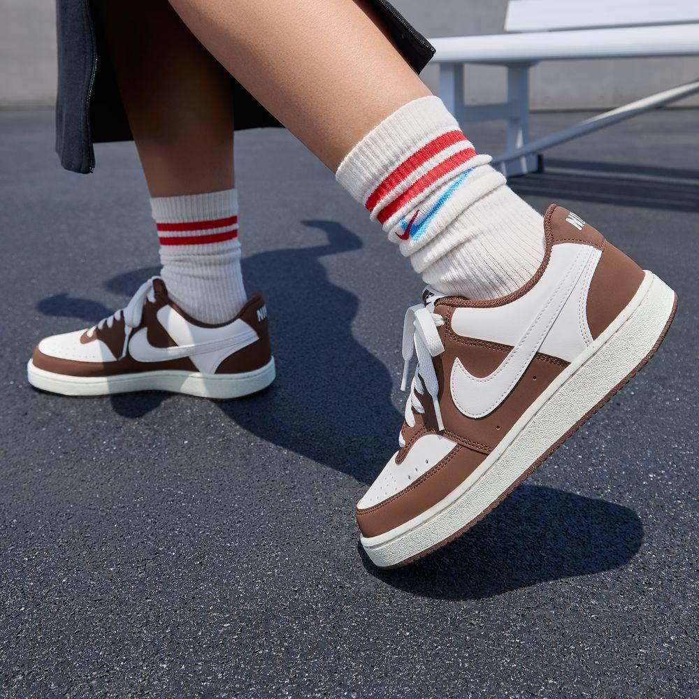 Nike Court Vision Low Sail Cacao Wow (Женский) 35.5