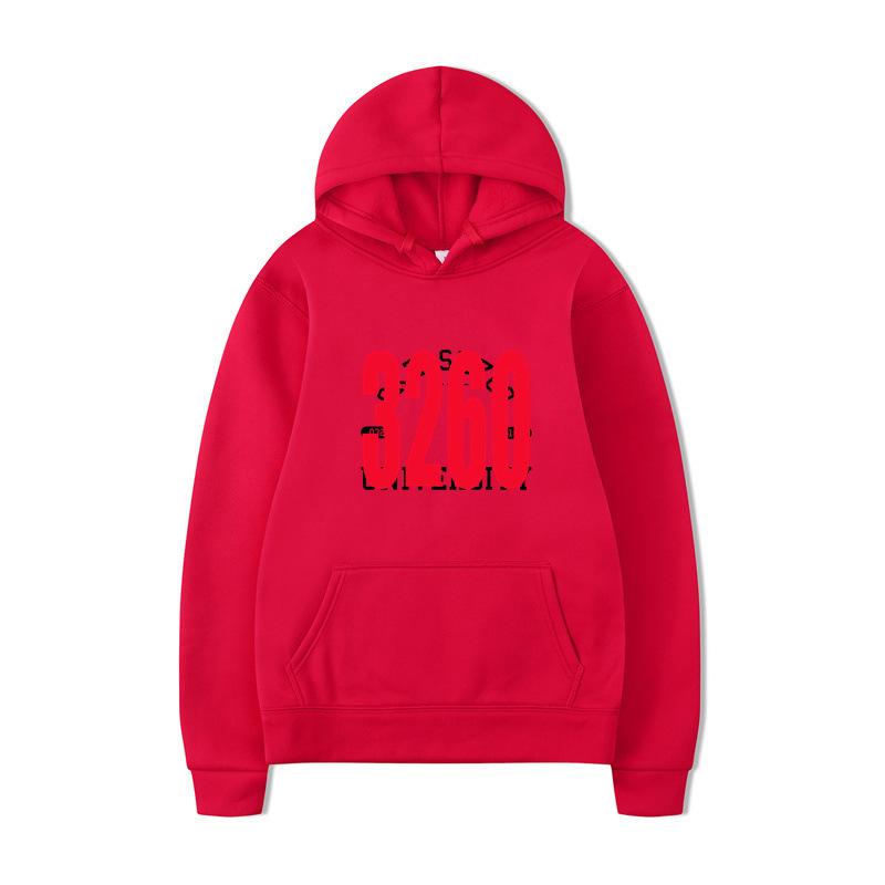Autumn And Winter Men'S Hooded Sweater Fleece Casual Creativity 3260