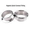 GUYU 304 Stainless Steel Sanitary Quick Clamp Connector