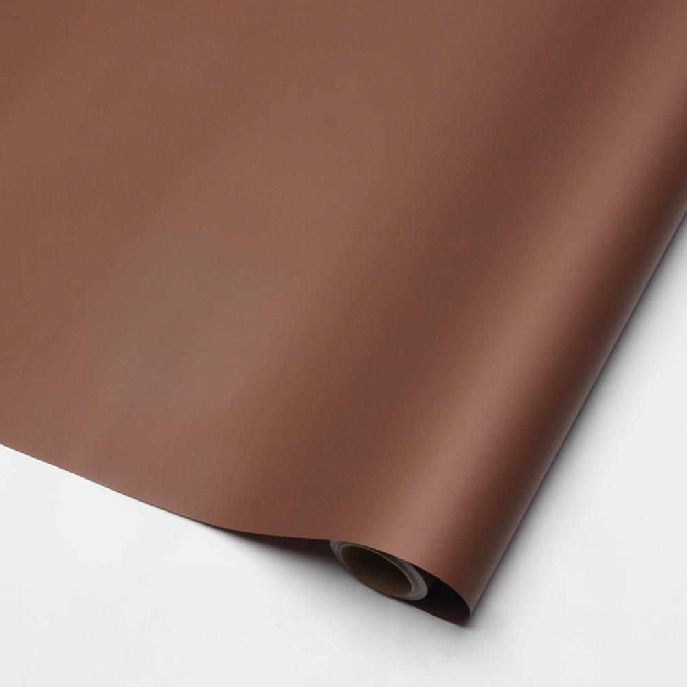 57cm*10m/Roll Flower Packaging Paper Waterproof Matte Flower Wrapping Paper Solid Color Vintage Printed