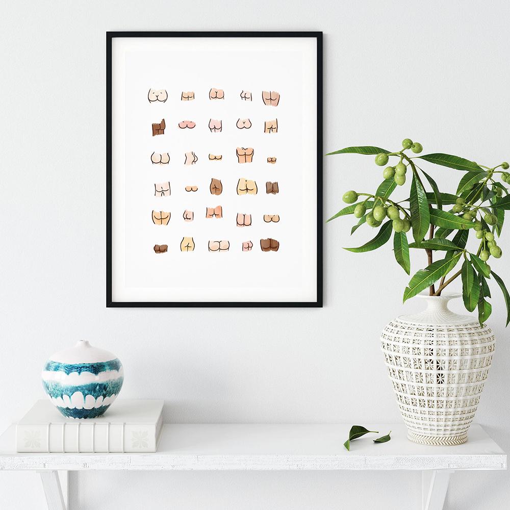 Funny Bathroom Rules Canvas Painting Bulldog Toilet Poster Nordic Butt Chart Print Toilet Humorous Wall Art Pictures Home Decor
