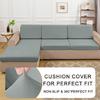 Anthracites Sofa Cushions Cover From Milk Silk Fabric for Modern Interiors