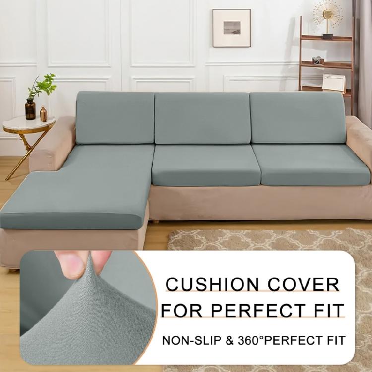 Anthracites Sofa Cushions Cover From Milk Silk Fabric for Modern Interiors