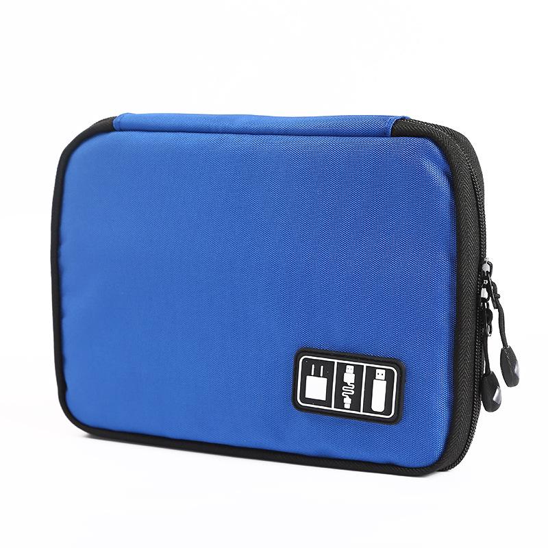 Customizable Large Capacity Multi-Functional Digital Accessories Bag for Power Bank, Mobile Phone, and Data Cable