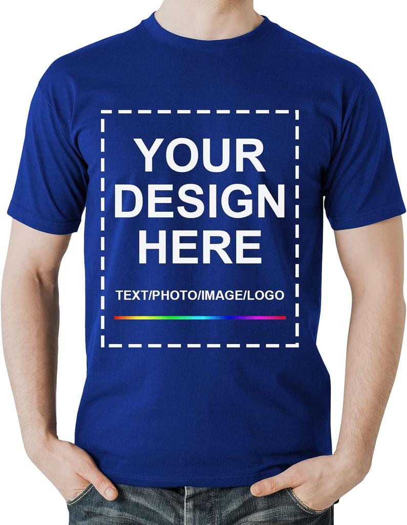 Custom Tshirt Design Your Own Printed Tee Picture Shirts For Unisex Wounisex Personalized T Shirt