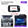 Euro ALZA 2009-2017 Android Large Screen Navigation Frame Kit