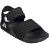 Adidas ADILETTE SANDAL 3.0 Support Low top Sandal Black White Kids' HQ0114