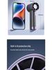100-Speed USB Rechargeable Bladeless Handheld Fan with Stepless Control