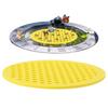 Floating Bee Island Outdoor Garden Butterfly Bee Watering Station Acrylic Honeycomb Bee Drinker Beekeeping Setups