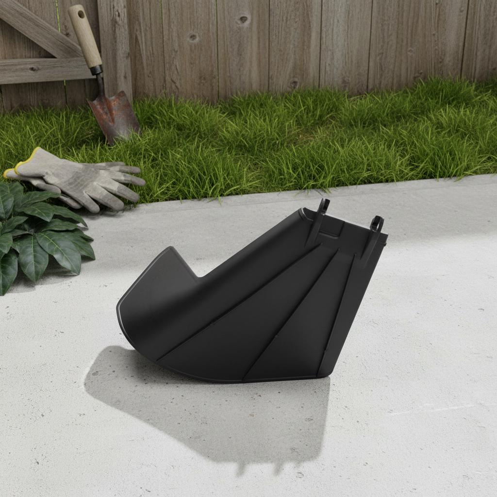 604268 Lawn Mower Discharge Deflector Chute Black For Hustler For Raptor Grass Trimmer Discharge Diversion Groove Garden Parts