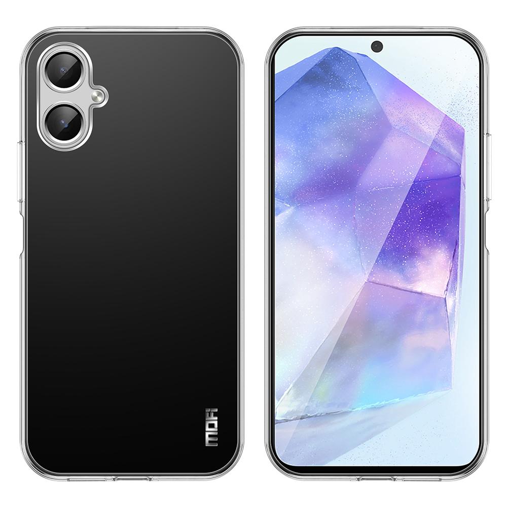 

MOFI For Samsung Galaxy A06 4G Case Anti-Scratch Clear Soft TPU Phone Cover A