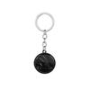 WOHE7 Car Logo Keychain Key Ring Chain Pendant Gifts For Skoda Octavia Kodiaq Fabia Karoq Superb Rapid Felicia RS Hubcap Accessories