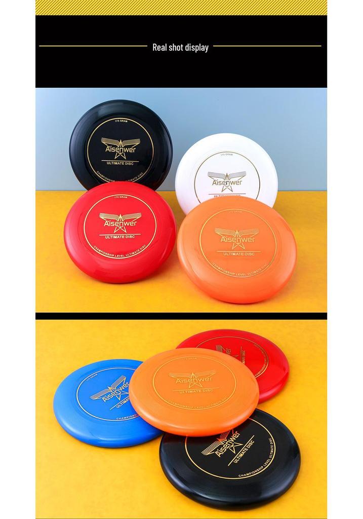 Aisenwer Professional Ultimate Frisbee 175g – Adult Team Beach Sport Disc